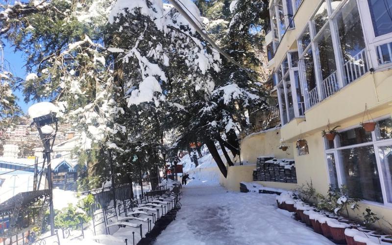 Hotel Le Talbot Shimla Exterior foto
